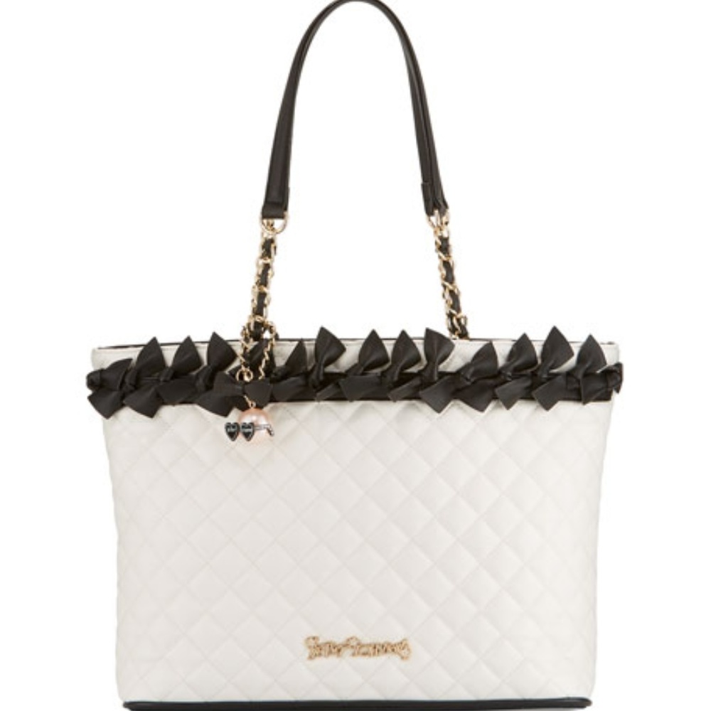 Family Ties Quilted Tote by Betsey Johnson